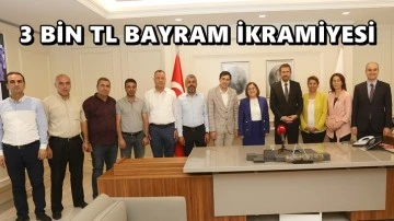 Şahin'den işçilere bayram ikramiyesi müjdesi