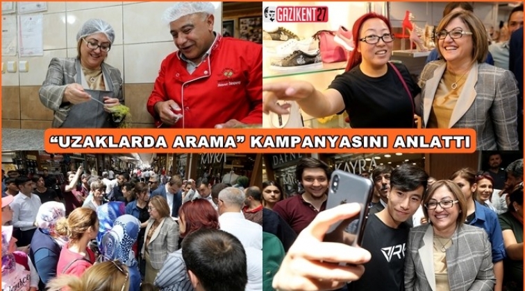 Şahin, hafta sonunu esnafa ayırdı
