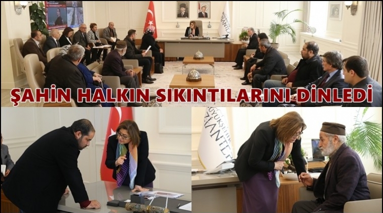 Şahin Halk Buluşması&rsquo;nda vatandaşları dinledi