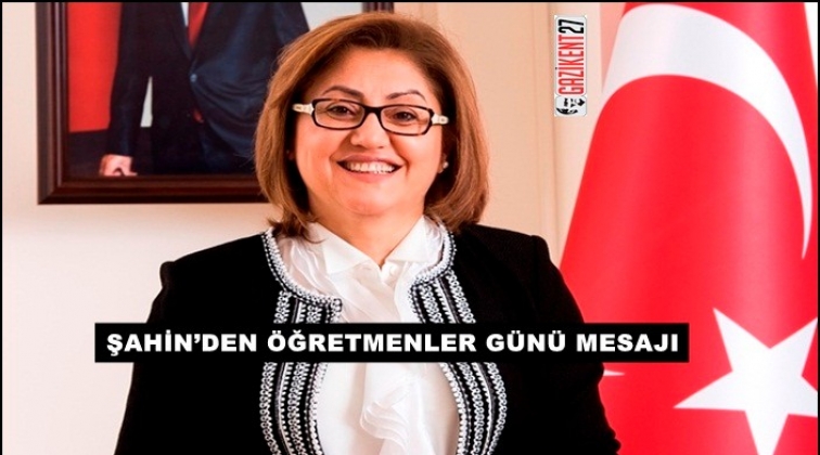 Şahin, &Ouml;ğretmenler G&uuml;n&uuml;'n&uuml; kutladı