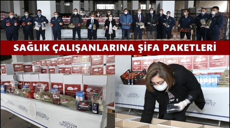 Şahin, paketleme &ccedil;alışmasına katıldı
