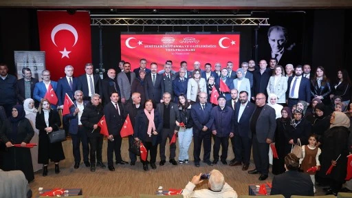 Şahin, şehit aileleri ve gazilerle bir araya geldi