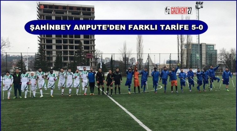 Şahinbey Ampute 5:0 Bursagücü