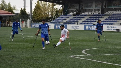 Şahinbey Ampute çeyrek final maçında 8-1 galip