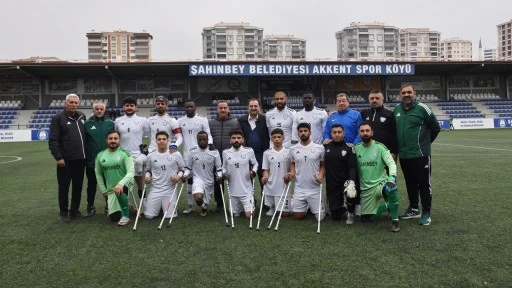Şahinbey Ampute deplasmanda 6-0 kazandı