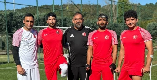 Şahinbey Ampute'nin 4 sporcusu ve antren&ouml;r&uuml;, Milli Takıma davet edildi