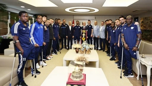 Şahinbey Ampute şampiyonluk kupasını Tahmazoğlu’na getirdi