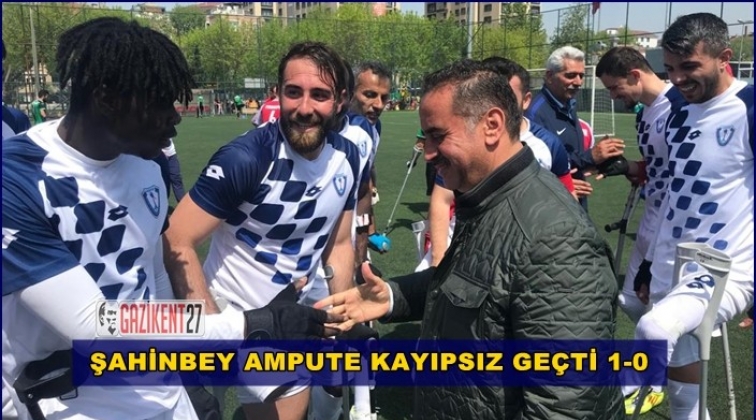 Şahinbey Ampute seriye devam ediyor