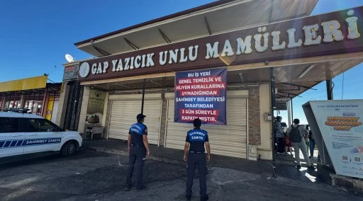 Şahinbey Belediyesi bir fırını daha m&uuml;h&uuml;rledi 