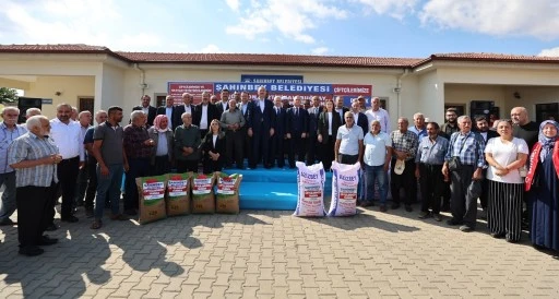 Şahinbey Belediyesi &ccedil;ift&ccedil;ilere desteğini s&uuml;rd&uuml;r&uuml;yor 