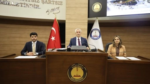 Şahinbey Belediyesi'nde Temmuz ayı meclis toplantısı
