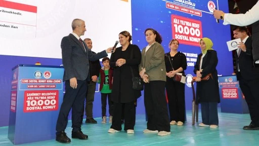 Şahinbey'de 3.385 konutun kura çekimi gerçekleştirildi
