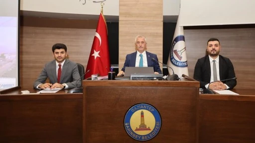 Şahinbey'de Eylül ayı meclis toplantısı