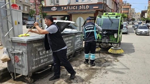 Şahinbey'de Kurban Bayramı boyunca temizlik mesaisi
