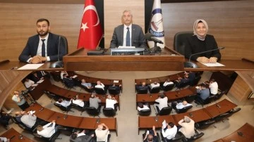 Şahinbey'de Mayıs ayı meclis toplantısı