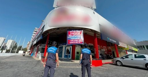Şahinbey'den zincir markete kapatma cezası 