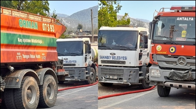 Şahinbey ekipleri Manavgat&rsquo;ta...