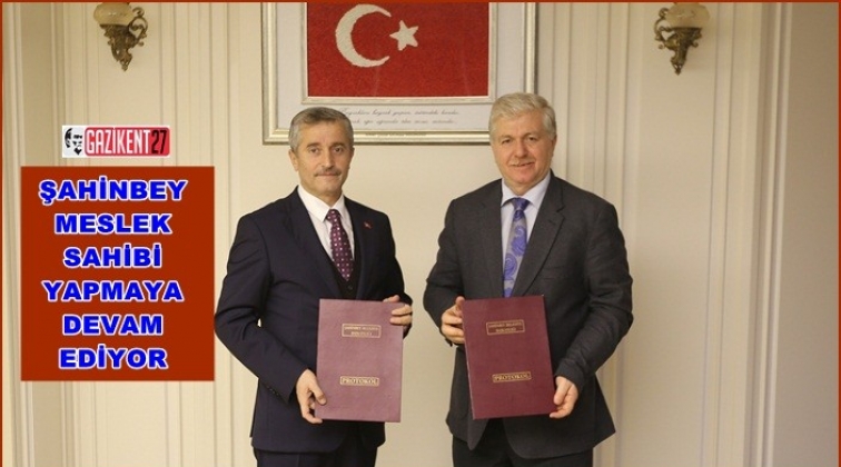 Şahinbey ile İŞKUR protokol imzaladı