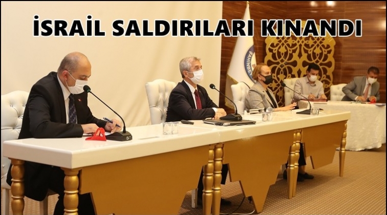 Şahinbey Meclisi Gazze saldırılarını kınadı...
