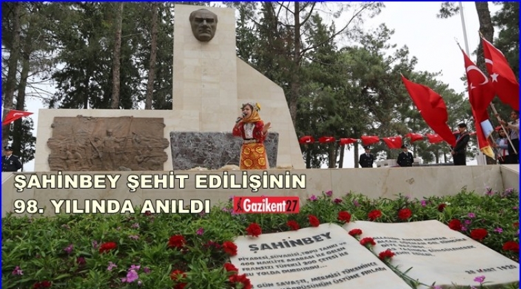Şahinbey, şehit edilişinin 98. yılında anıldı
