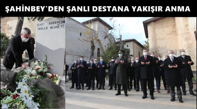 Şahinbey ve Karayılan mezarı başında anıldı