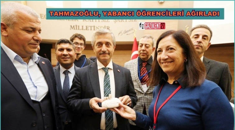Şahinbey yabancı &ouml;ğrencileri ağırladı