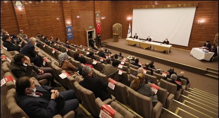 Şahinbey'de 2022 yılının ilk meclis toplantısı...