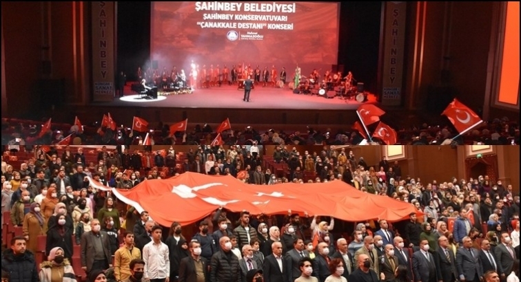 Şahinbey'de, Çanakkale Destanı coşkusu