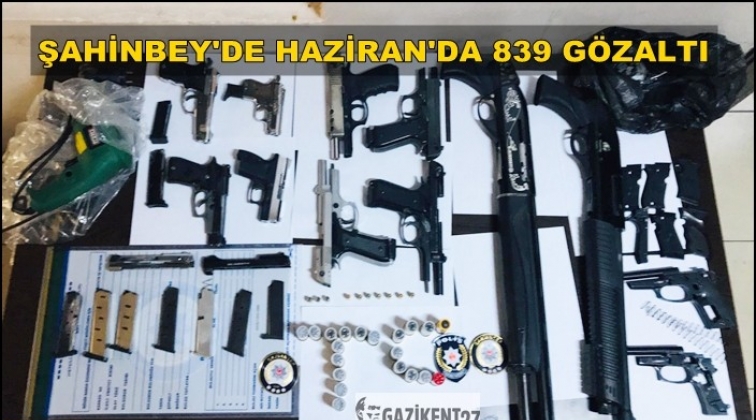 Şahinbey'de Haziran ayı bilan&ccedil;osu