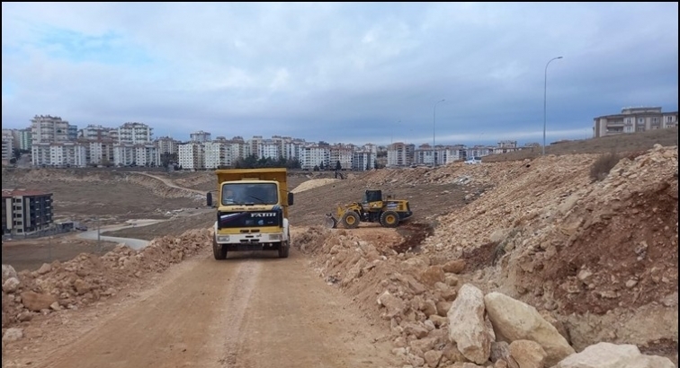 Şahinbey'de imar yolu çalışmaları devam ediyor