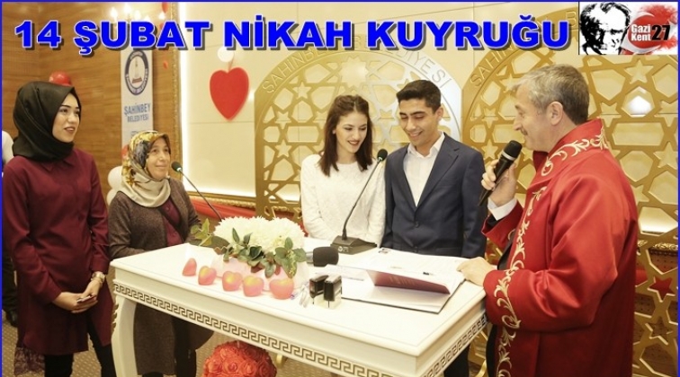 Şahinbey'de Sevgililer G&uuml;n&uuml; yoğunluğu