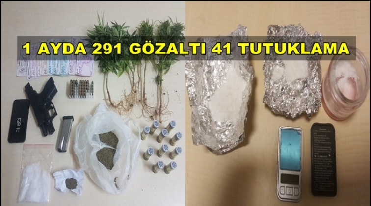 Şahinbey'de Temmuz ayında 291 g&ouml;zaltı
