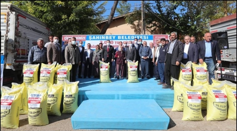 Şahinbey'den g&uuml;bre dağıtımı...