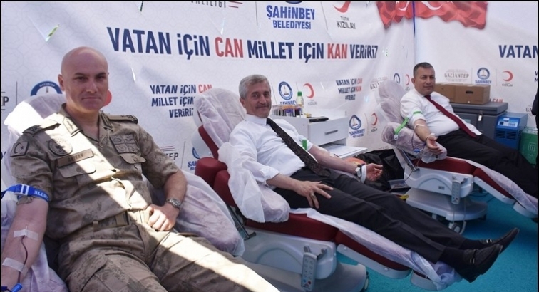Şahinbey'den kan bağışı kampanyası...