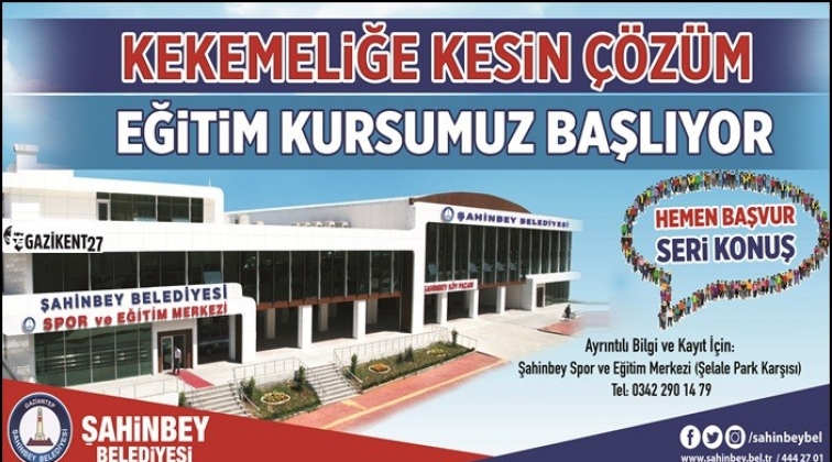 Şahinbey'den 'Kekemelik' kursu...