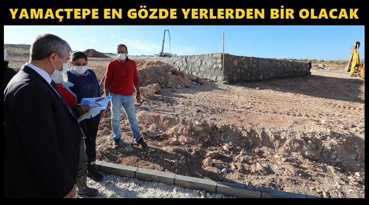 Şahinbey'den Yama&ccedil;tepe'ye yeni park