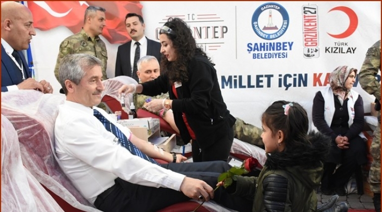 Şahinbey'in kampanyasında 2.282 &uuml;nite kan toplandı