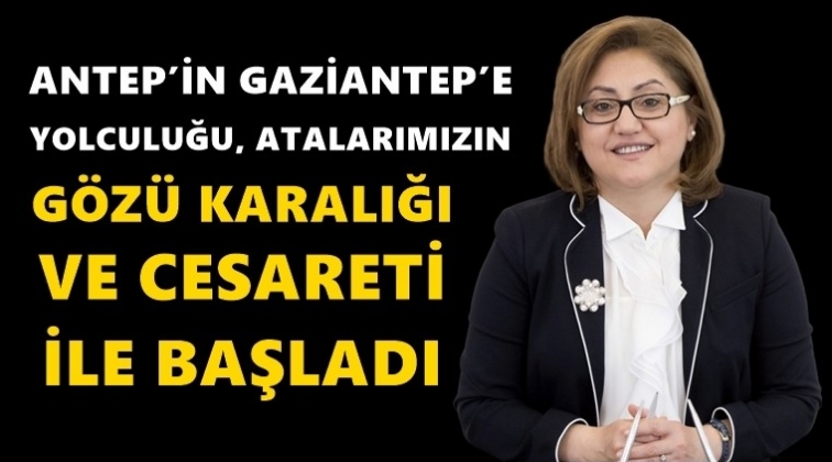 Şahin'den &ldquo;Gazilik&rdquo; unvanı mesajı