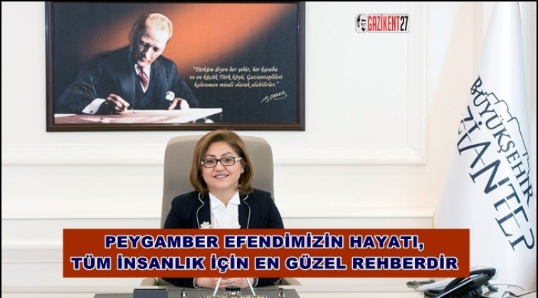 Şahin'den Mevlid Kandili kutlama mesajı