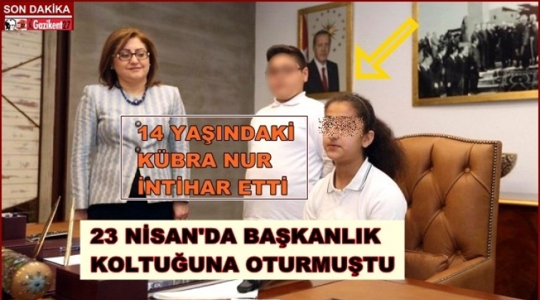 Şahin'in koltuğuna oturmuştu, lise öğrencisi intihar etti!