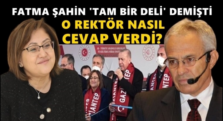 Şahin'in 'Tam bir deli' dediği Rekt&ouml;r konuştu!