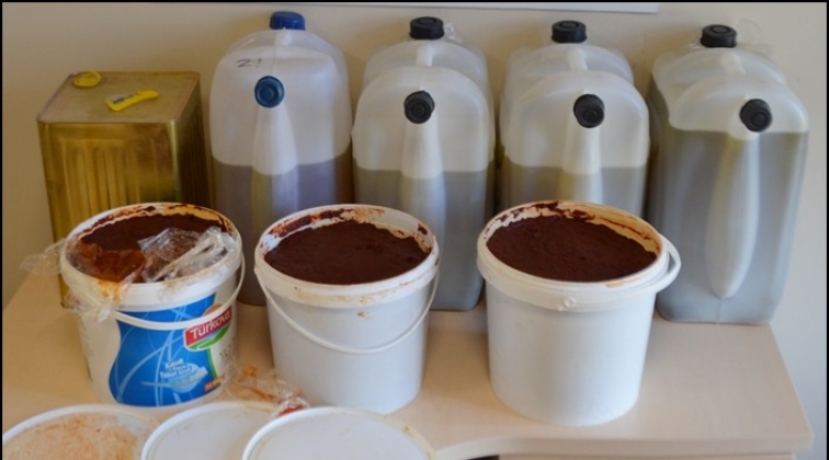 Sal&ccedil;a ve zeytinyağı hırsızları kıskıvrak yakalandı