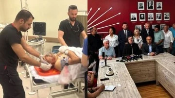 Saldırıya uğrayan CHP'li Bahadır 5 gün uyutulacak!