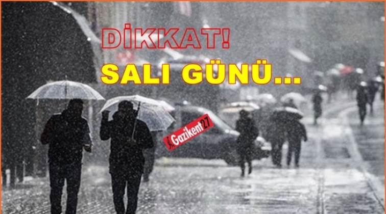 Dikkat! Türkiye'nin tamamını yağış kaplayacak