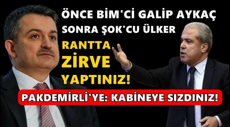 Şamil Tayyar bu kez bakanı topa tuttu!..