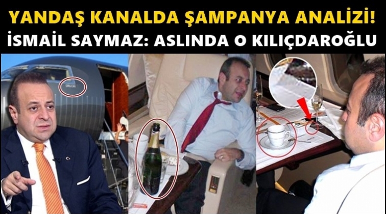 Şampanyaya 'fotoşop' dediler! Aslında o Kılı&ccedil;daroğlu...