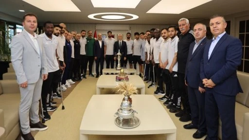 Şampiyon Şahinbey Ampute'den Tahmazoğlu&rsquo;na ziyaret