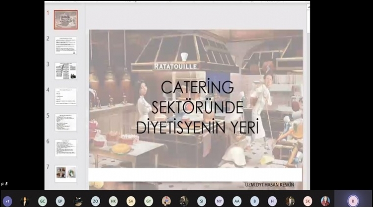 Sanal konferanslar devam ediyor