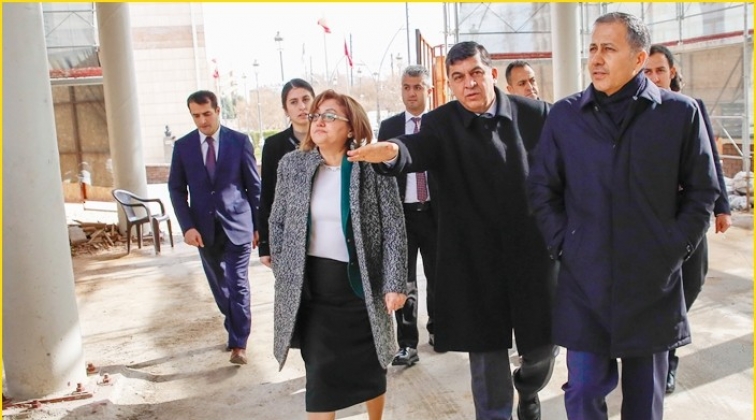 Sanat Merkezi'ni incelediler