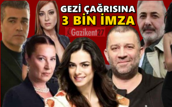 Sanat&ccedil;ıların Gezi &ccedil;ağrısına imza yağdı...